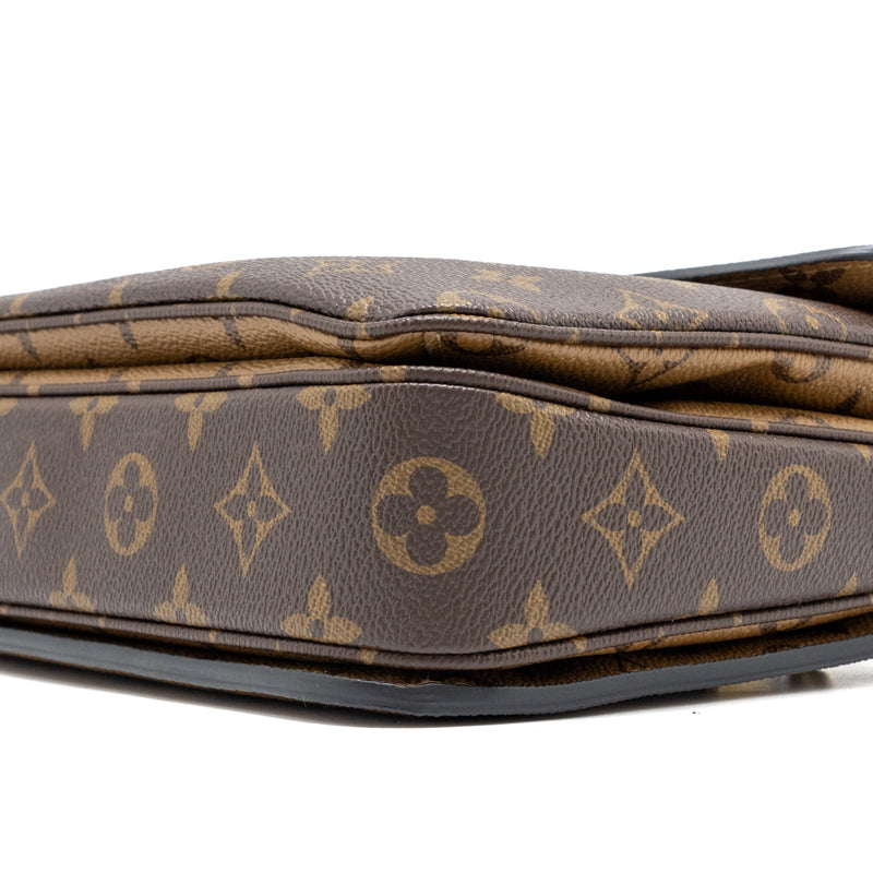 Louis Vuitton Pochette Métis Monogram Reverse Canvas GHW