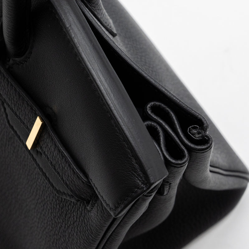 Hermes Birkin 30 3 in 1/ 3 en 1 Togo/ Swift/ Canvas Black GHW Stamp U