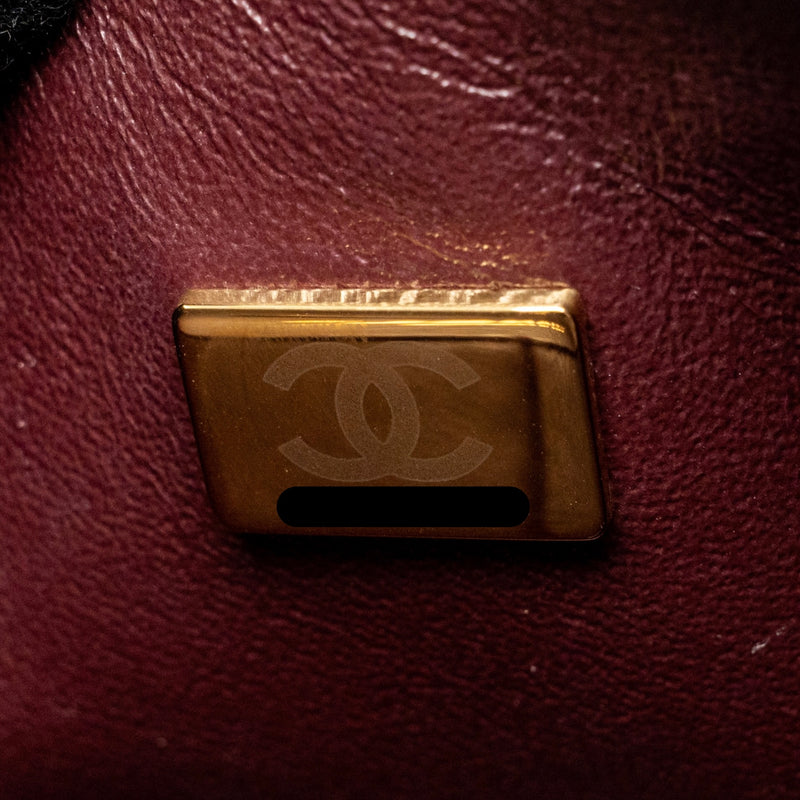 Chanel Small Classic Double Flap Bag Caviar Black GHW (Microchip)