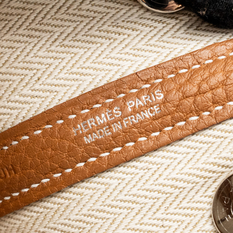 Hermes Garden Party 23 Negonda Gold SHW Stamp K