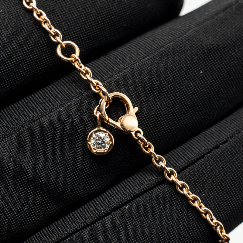 Hermes SIZE SH Finesse Bracelet Rose Gold, Diamonds