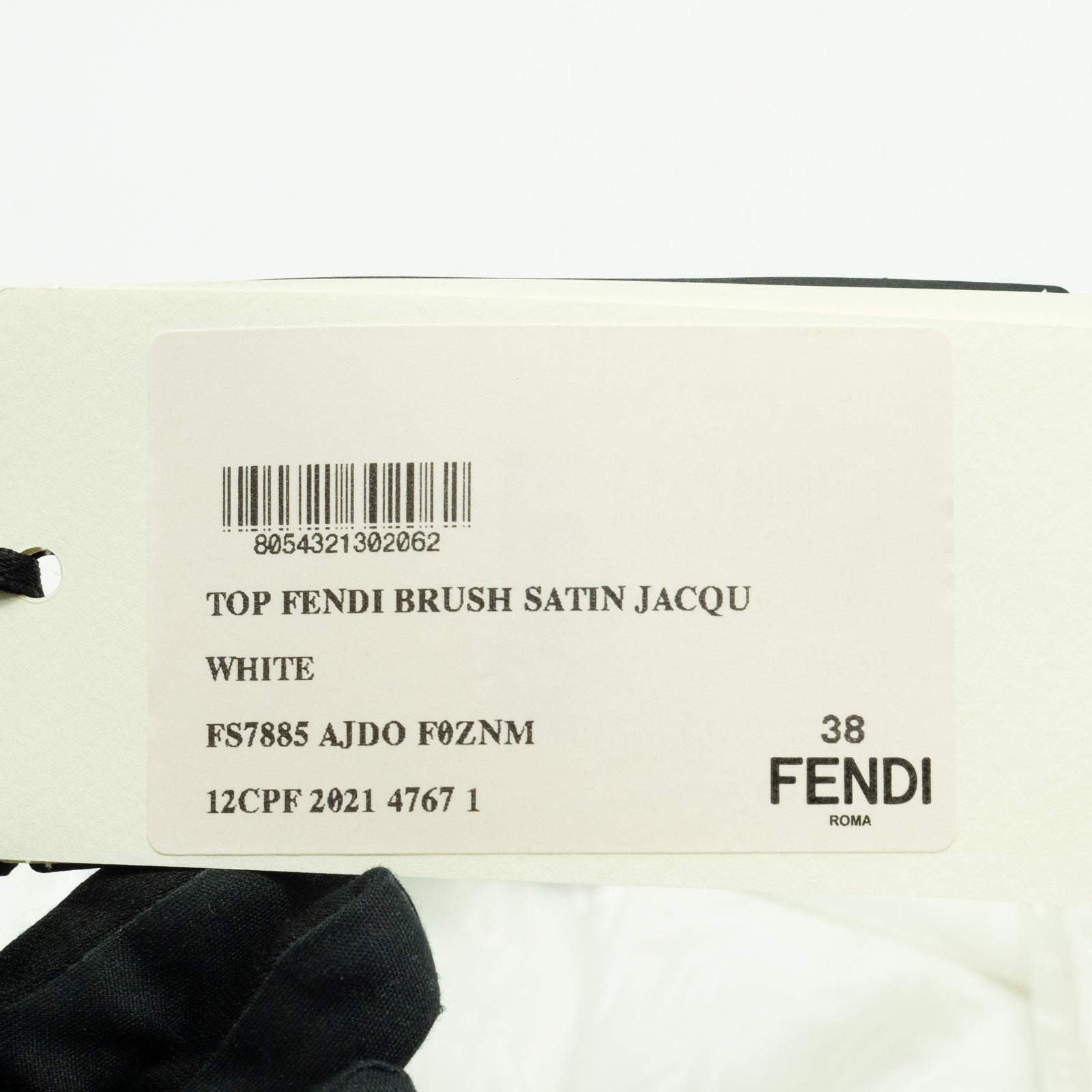 FENDI jeans Zucca Printed T-shirt Size 38(K-126580)