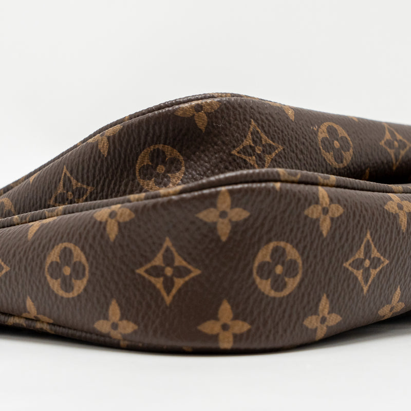 Louis Vuitton Multi Pochette Accessories Monogram Canvas PINK Strap GHW