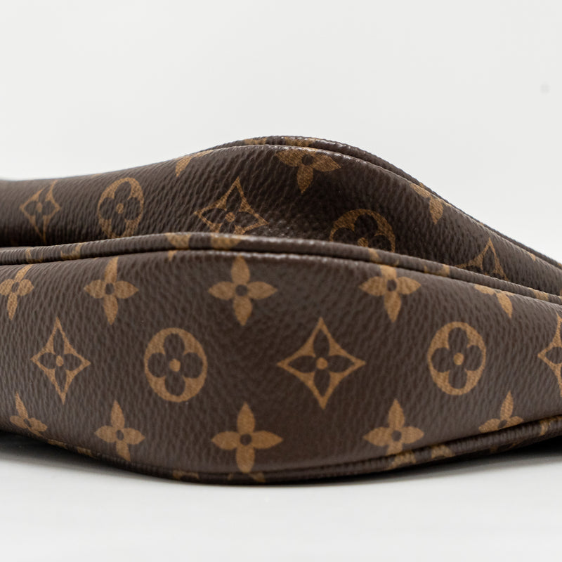 Louis Vuitton Multi Pochette Accessories Monogram Canvas PINK Strap GHW