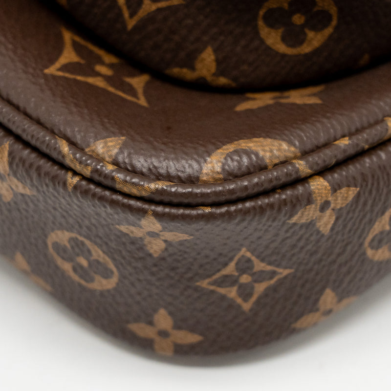 Louis Vuitton Multi Pochette Accessories Monogram Canvas PINK Strap GHW