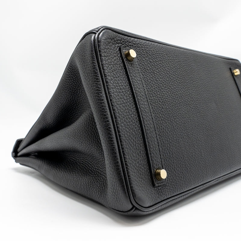 Hermes Birkin 35 Togo black GHW stamp C