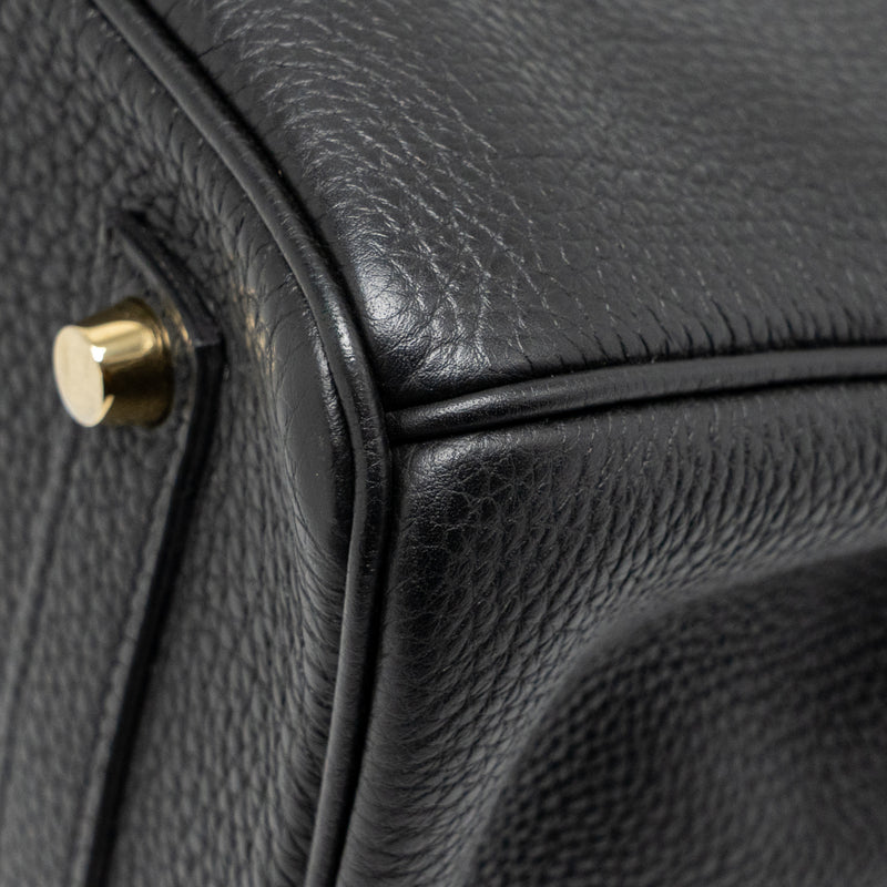Hermes Birkin 35 Togo black GHW stamp C