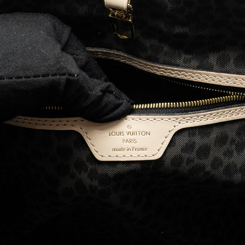 Louis Vuitton Neverfull MM Wild at heart Empreinte Cream GHW