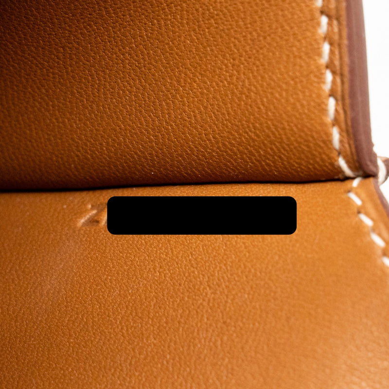 Hermes Della Cavalleria Mini Bag Epsom Gold SHW Stamp Z