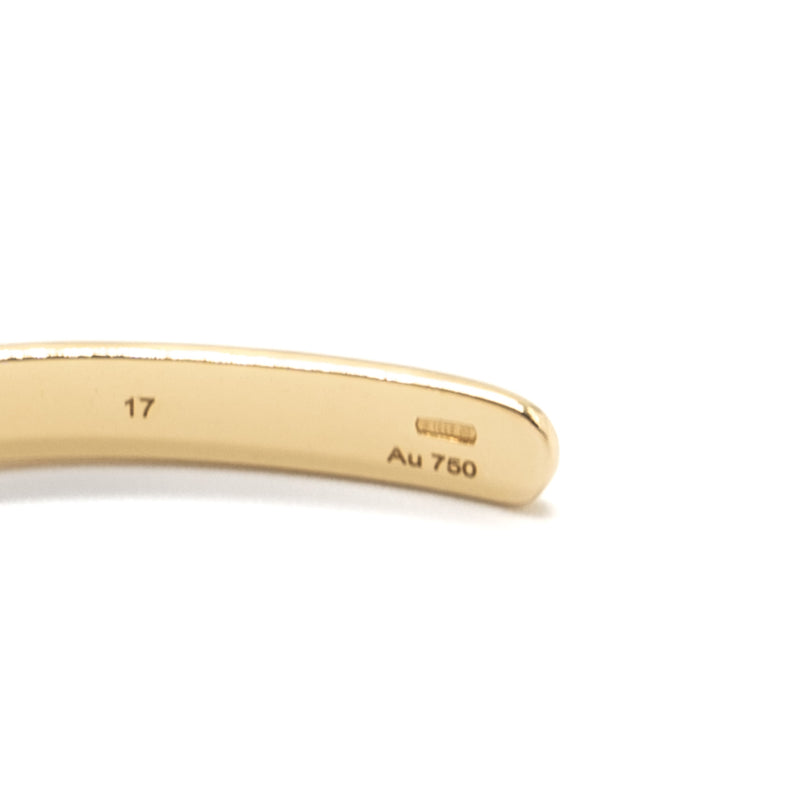 Louis Vuitton Empreinte 18K Yellow Gold Bangle Size Medium 16