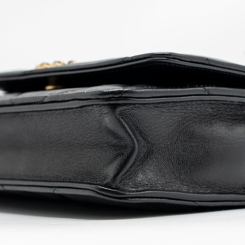 Chanel 19 Wallet on Chain Lambskin Black Multicolour Hardware