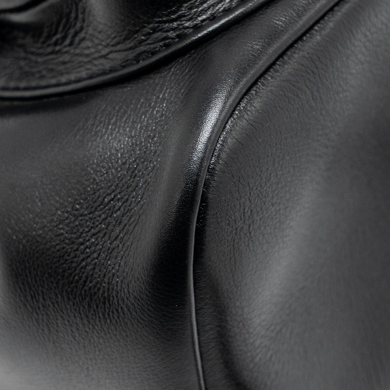 Chanel Mini Duma Backpack Calfskin Black LGHW (Microchip)
