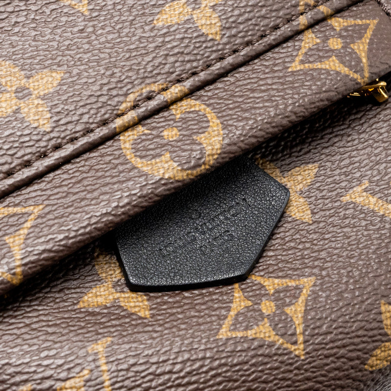 Louis Vuitton Mini Palm Spring backpack monogram canvas GHW