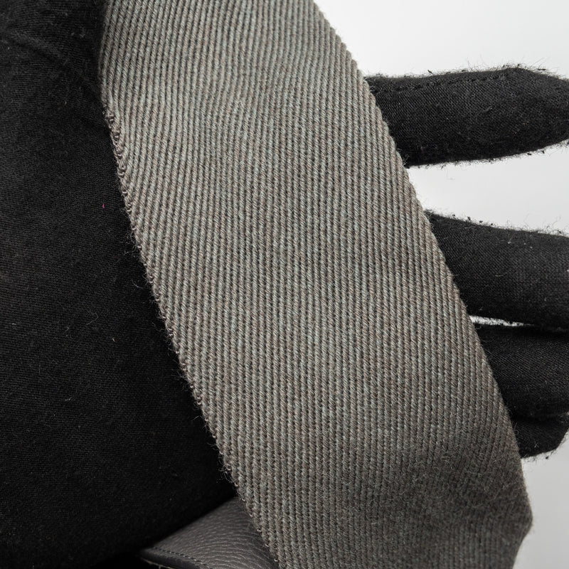 Celine Sangle Bucket Bag Grained Calfskin Grey GHW