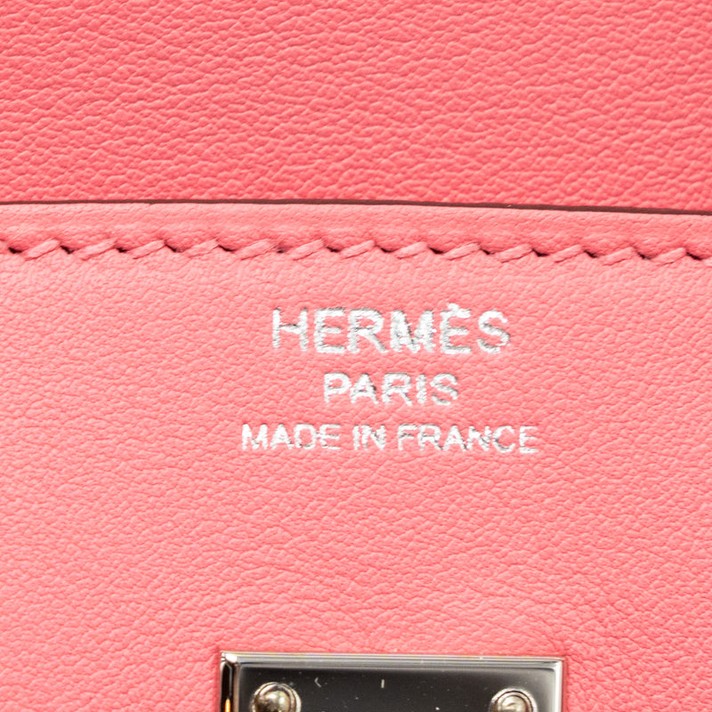 Hermes Birkin 25 Swift 8W Rose Azalee SHW Stamp C