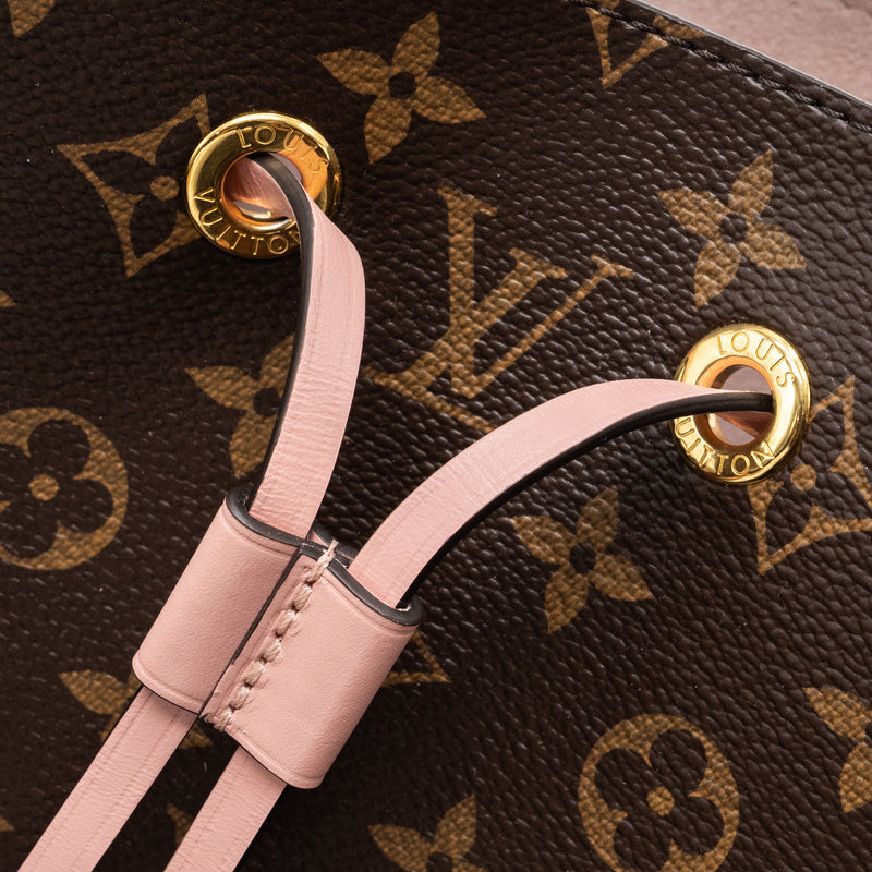 tas sling-bag Louis Vuitton Neo Noe Monogram Pink GHW