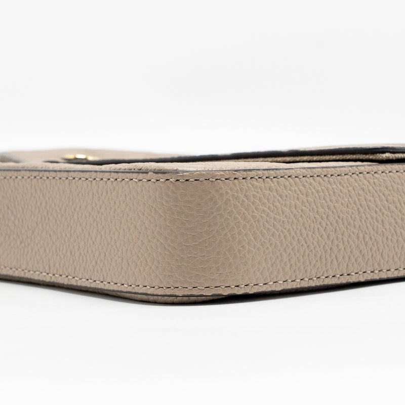 Louis Vuitton Felicie Pochette Monogram Empreinte Tourterelle GHW