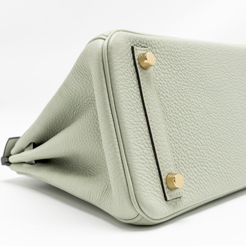 Hermes Birkin 25 togo Gris Neve GHW stamp B