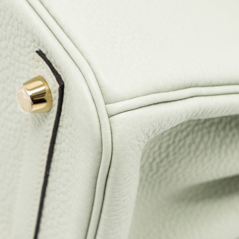 Hermes Birkin 25 togo Gris Neve GHW stamp B