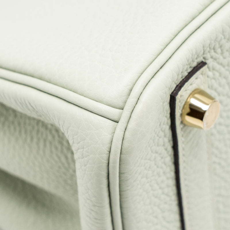 Hermes Birkin 25 togo Gris Neve GHW stamp B