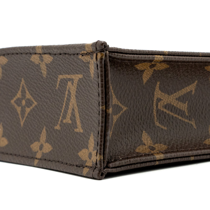 Louis Vuitton Petit Sac Plat Monogram Canvas GHW