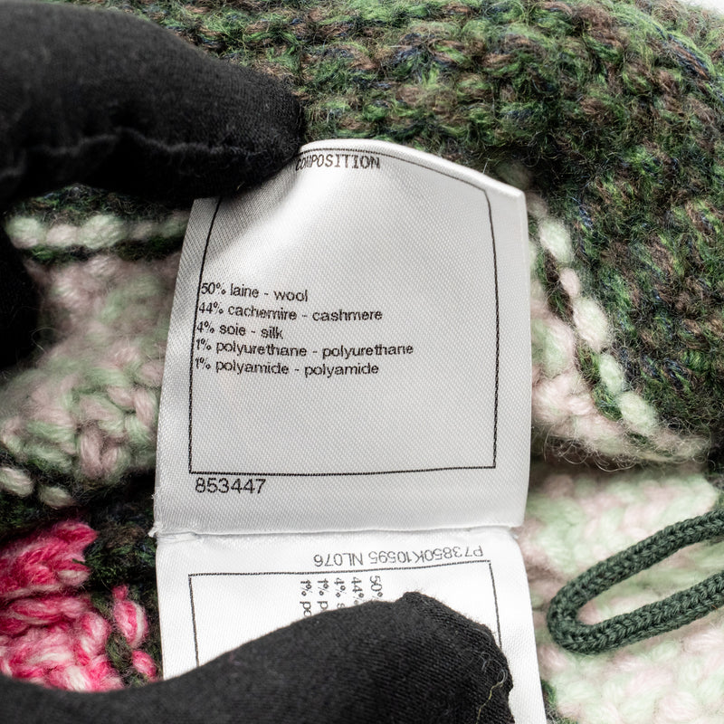 Chanel size 34 22K skirt wool/cashmere multicolour