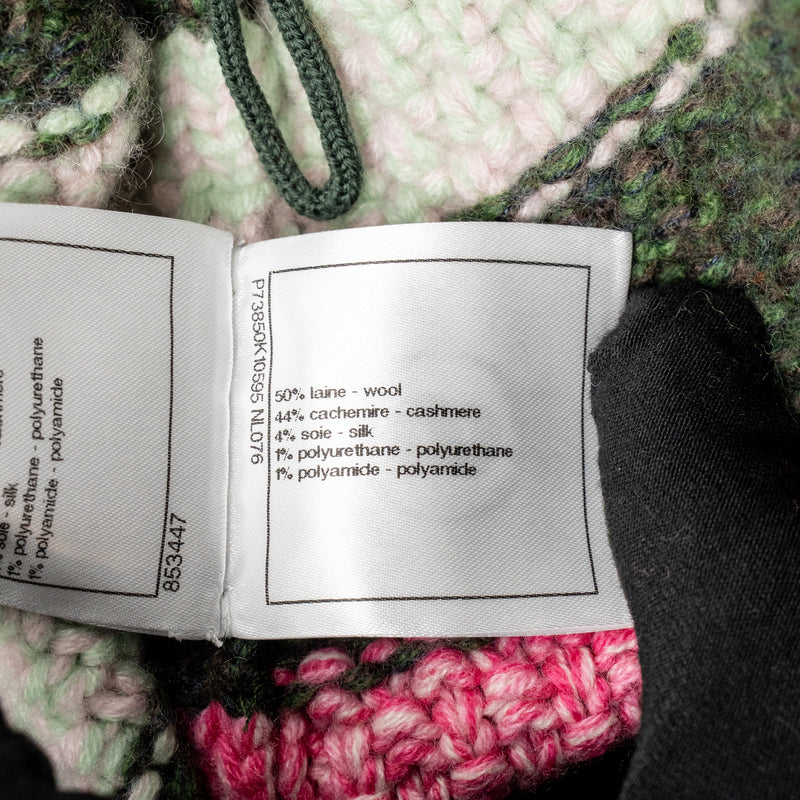 Chanel size 34 22K skirt wool/cashmere multicolour