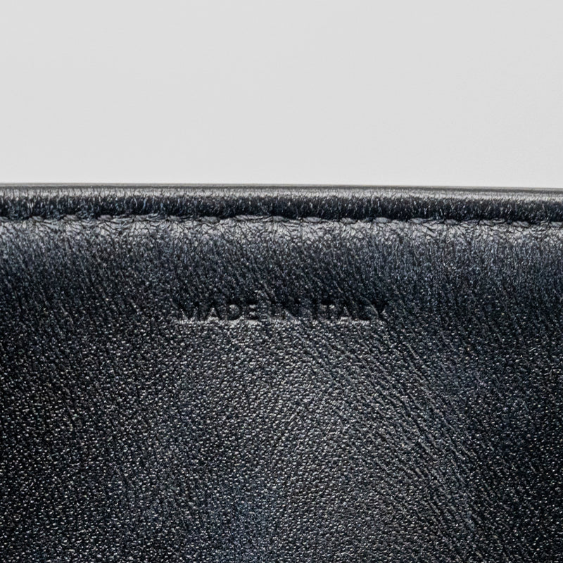 Celine Triomphe Shoulder bag shiny calfskin black GHW