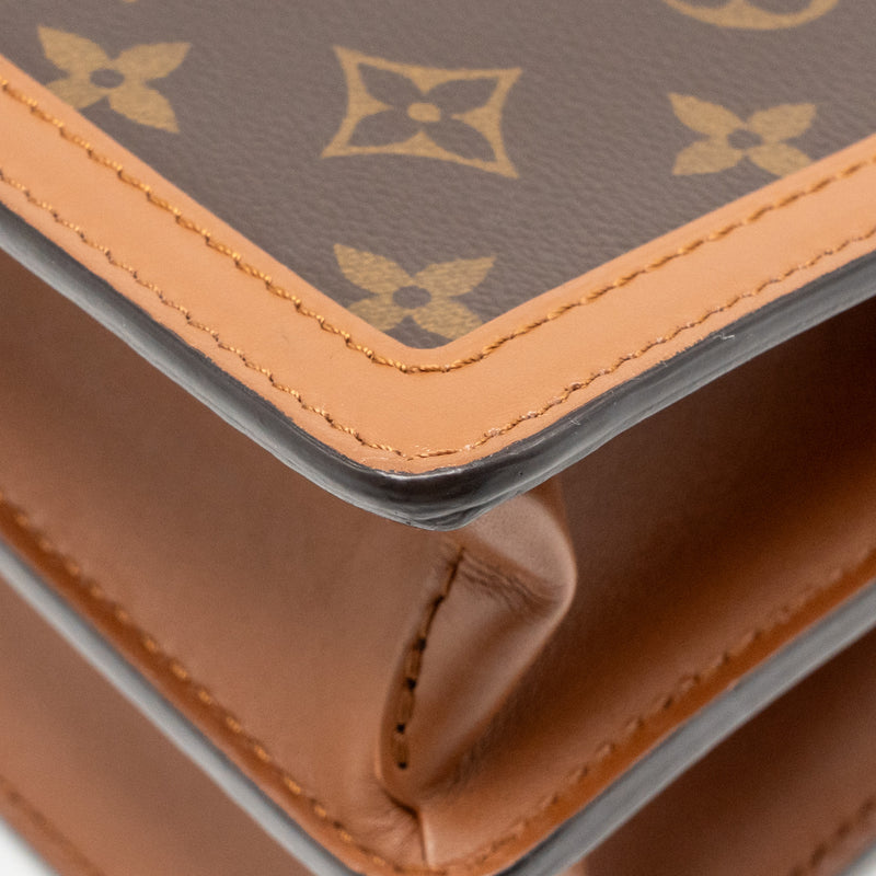 Louis Vuitton Dauphine MM monogram / monogram reverse canvas GHW