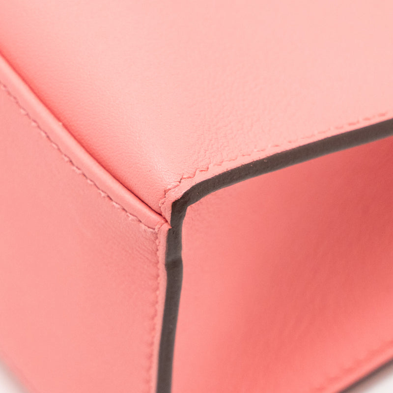 Hermes Kelly Pochette Swift K4 Rose Ete SHW Stamp Y