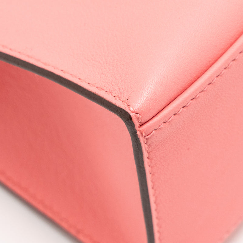 Hermes Kelly Pochette Swift K4 Rose Ete SHW Stamp Y