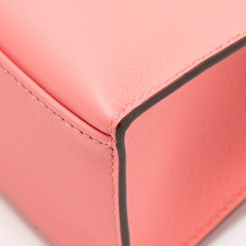 Hermes Kelly Pochette Swift K4 Rose Ete SHW Stamp Y