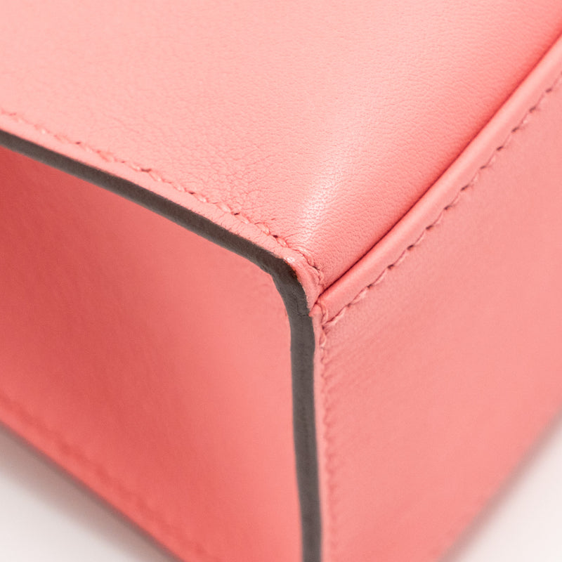 Hermes Kelly Pochette Swift K4 Rose Ete SHW Stamp Y