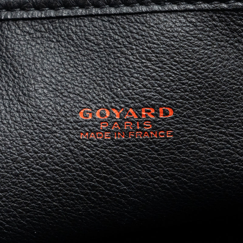 Shop GOYARD Monogram Calfskin Leather Folding Wallet Logo by L/UCK