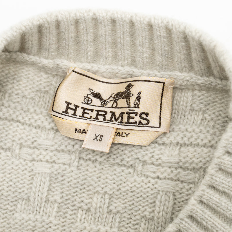 Hermes Size XS Pullover Sweater Cashmere/Wool Multicoloured