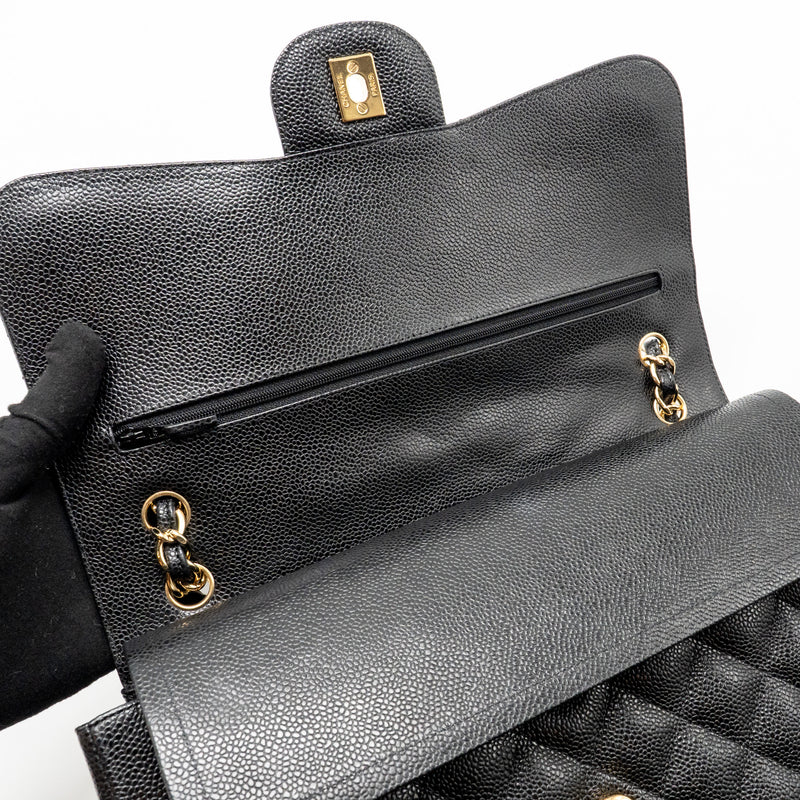 Chanel Jumbo Classic Double Flap Bag Caviar Black GHW