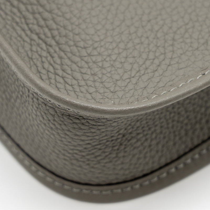 Hermes Mini Evelyne Clemence Gris Meyer GHW Stamp U
