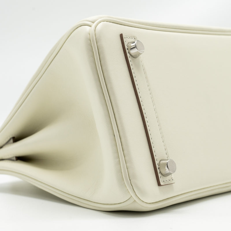 Hermes birkin 25 Swift Mushroom SHW stamp B