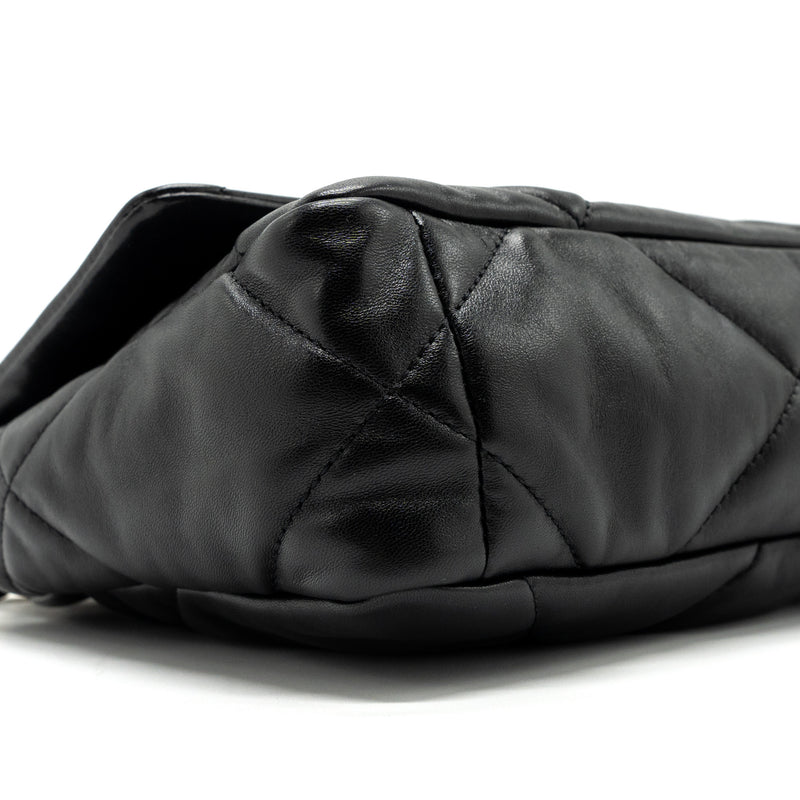 Chanel Small 19 Bag Lambskin Black Multicolour Hardware(Microchip)