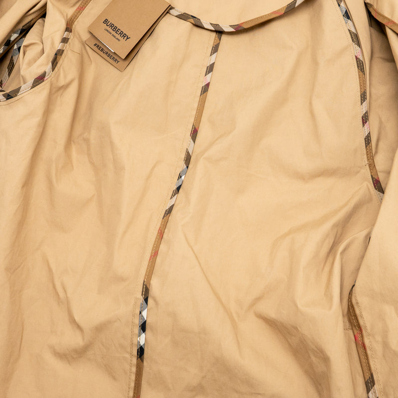 Burberry Size UK 10 Amberford Double-breasted Trench Coat Cotton Beige