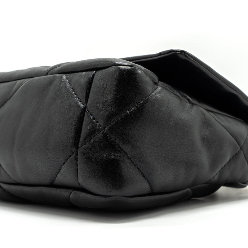 Chanel Small 19 Bag Lambskin Black Multicolour Hardware(Microchip)