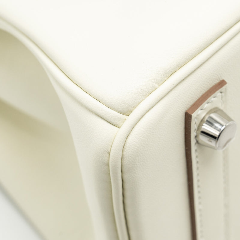 Hermes birkin 25 Swift Mushroom SHW stamp B