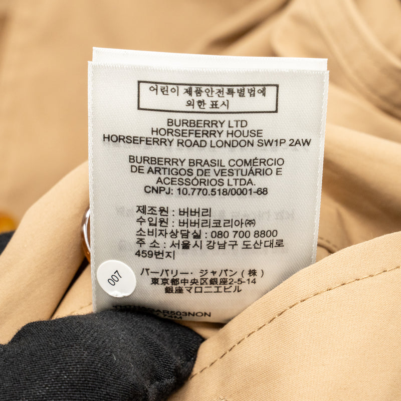 Burberry Size UK 10 Amberford Double-breasted Trench Coat Cotton Beige