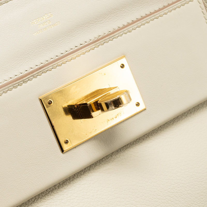 Hermes Mini 24/24 2424-21 Bag Evercolor / swift beton GHW stamp D