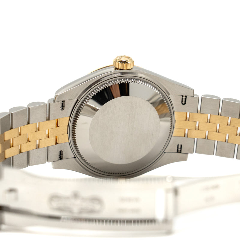 Rolex Datejust 31 Oystersteel White Dial Jubilee Bracelet Yellow Gold Model: 278273-0002