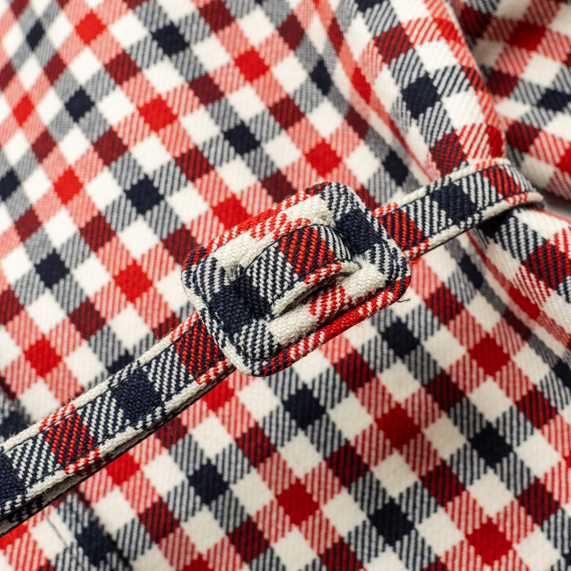 Dior size 34 Plaid Patterns jacket virgin wool red/ multicolour