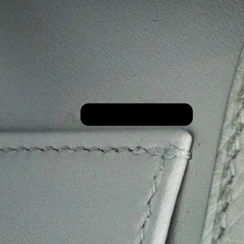 Hermes Kelly Pochette Ostrich Bleu Glacier GHW Stamp K