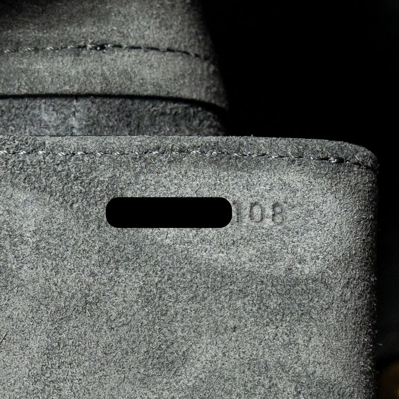 Celine Mini Belt Bag Grained Calfskin Grey GHW
