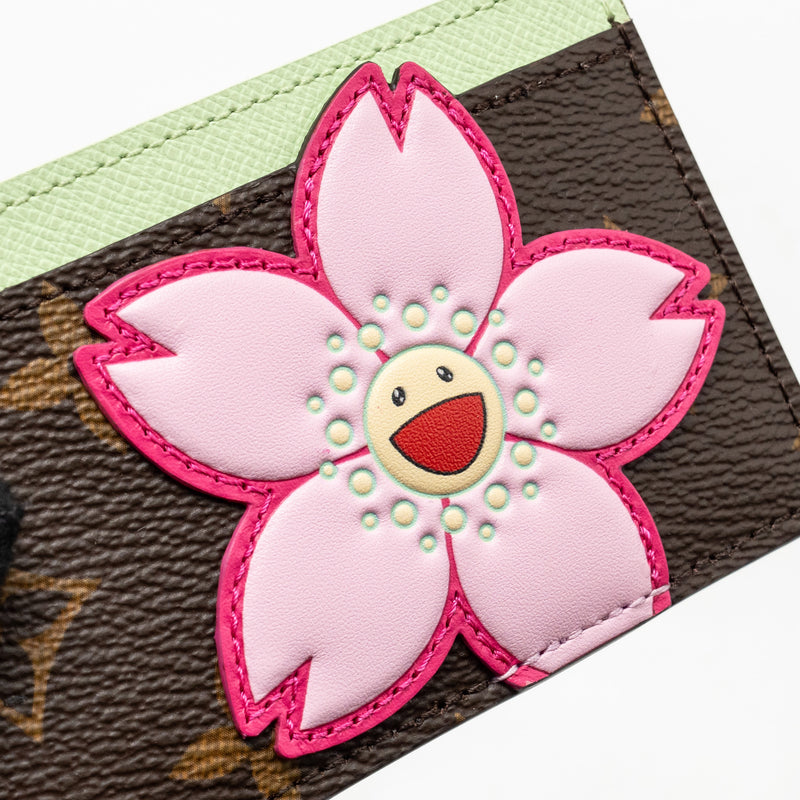 Louis Vuitton x Takashi Murakami Card Holder Cavas Multicoloured
