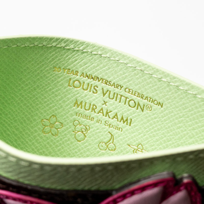 Louis Vuitton x Takashi Murakami Card Holder Cavas Multicoloured